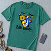 Pablo Pedalso Cubist Bicycle T-Shirt - Emerald unfolded t-shirt mockup