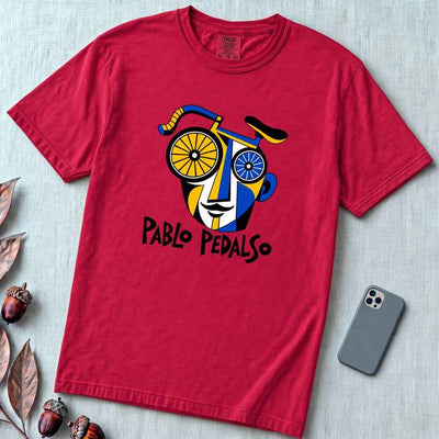 Pablo Pedalso Cubist Bicycle T-Shirt