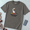 Peace Was Never On My List Christmas Goose T-Shirt - Pepper unfolded t-shirt mockup
