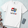 Real Life Baby Flying Car T-Shirt | Future Is Now Tee - White unfolded t-shirt mockup