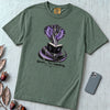 Shhh… I’m Reading Cobra T-Shirt - Blue Spruce unfolded t-shirt mockup