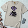 Shhh… I’m Reading Cobra T-Shirt - Granite unfolded t-shirt mockup