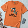 Shhh… I’m Reading Hammerhead Shark T-Shirt - Yam unfolded t-shirt mockup