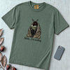 Shhh… I’m Reading Mothman T-Shirt - Blue Spruce unfolded t-shirt mockup