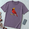 Skateboarding Cardinal T-Shirt - Grape unfolded t-shirt mockup