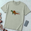 Spinosaurus Mirabilis Rainbow Tribal T-shirt - Bay unfolded t-shirt mockup