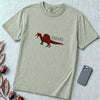 Spinosaurus Mirabilis T-Shirt - Wearable Dinosaur Art - Bay unfolded t-shirt mockup