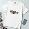 Still Freaking Out Halloween Fish T-Shirt - White unfolded t-shirt mockup