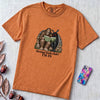 Strange Book Club? I’m In,  Funny Cryptid T-Shirt, Bigfoot and Mothman are reading - Yam unfolded t-shirt mockup