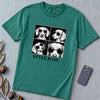 Style Icon Dachshund T-Shirt - Emerald unfolded t-shirt mockup