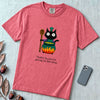 That’s it, you’re going in the soup, Witchy Cat Cauldron T-shirt - Watermelon unfolded t-shirt mockup