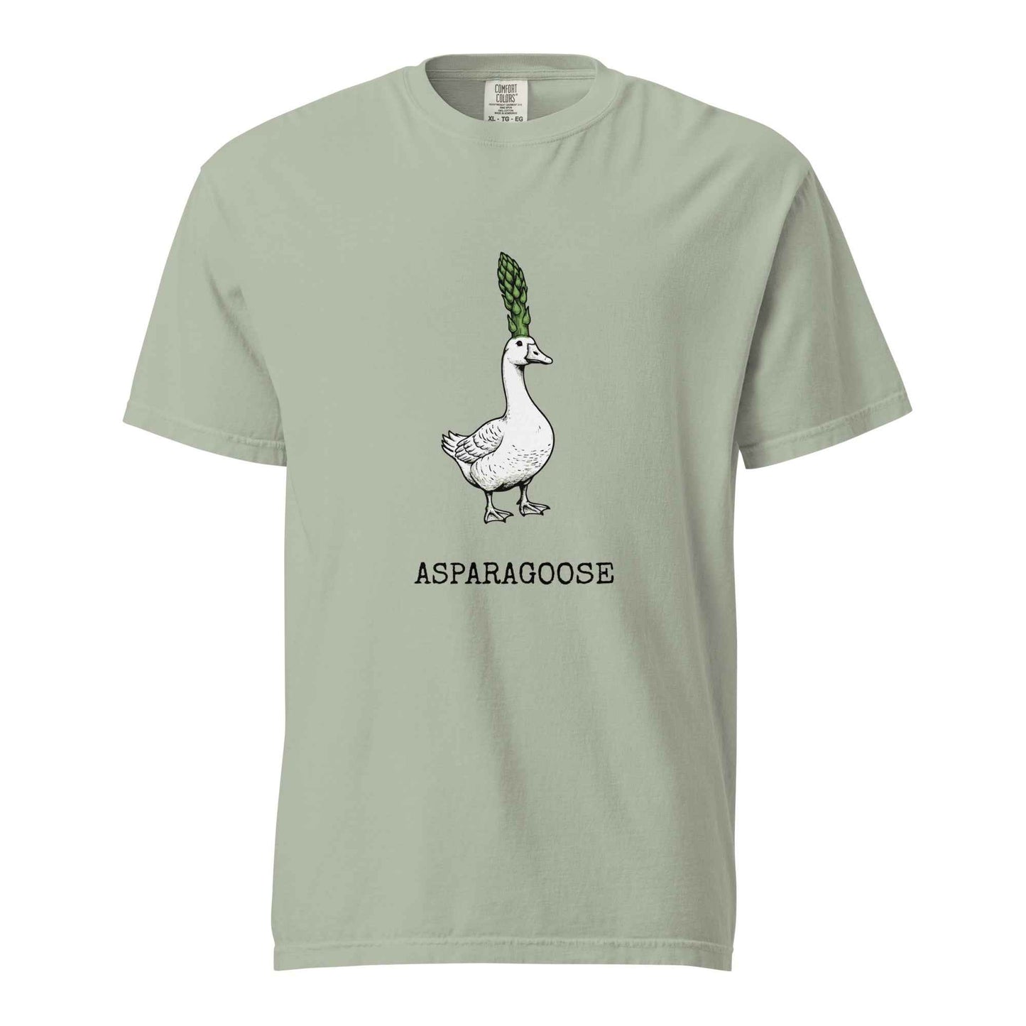 "The Asparagoose"  Hybrid Botanical Graphic t-shirt