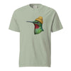 Hummingbird in a Beanie T-Shirt - Cute Bird Graphic Tee Bay