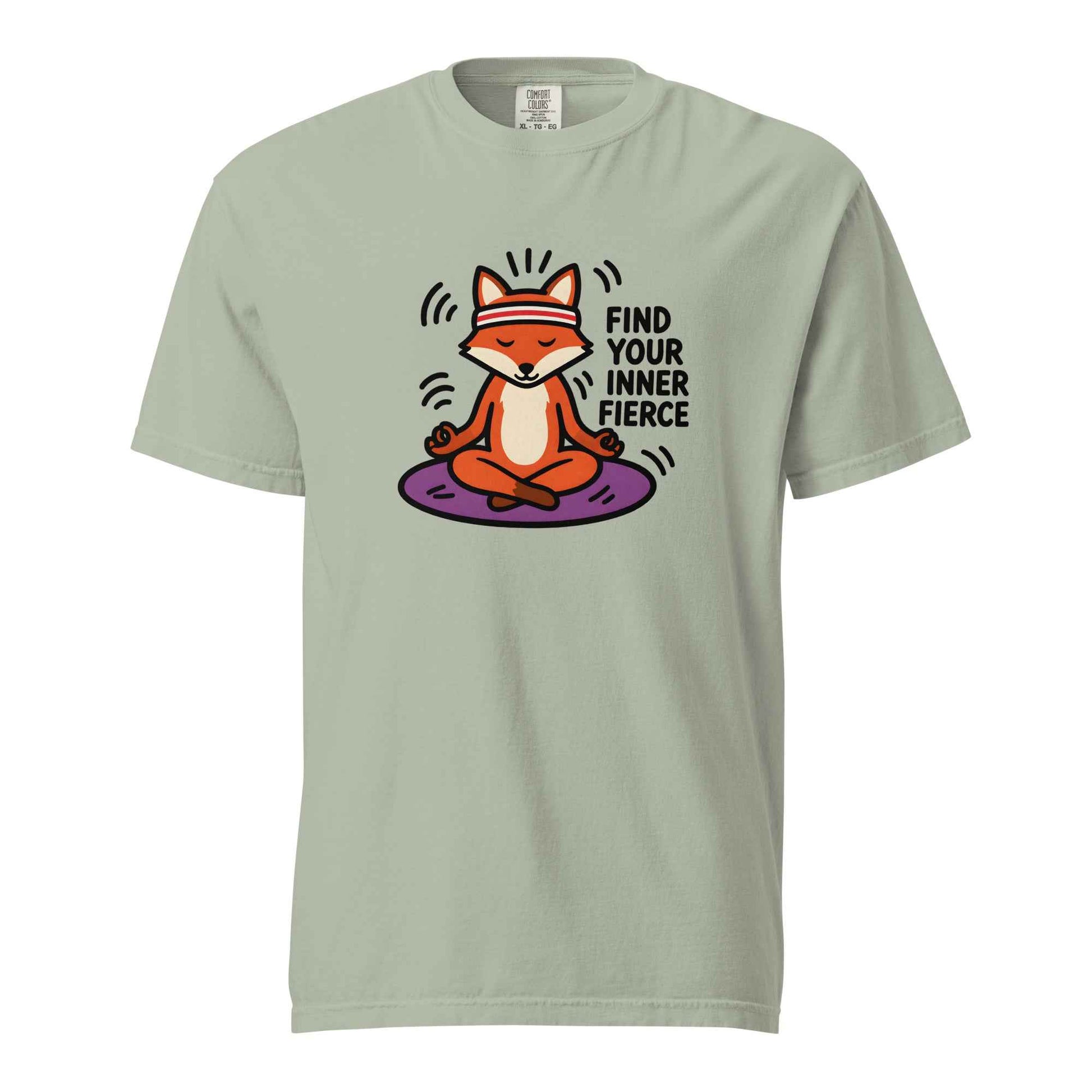 Find Your Inner Fierce – Epic Meditating Fox T-Shirt