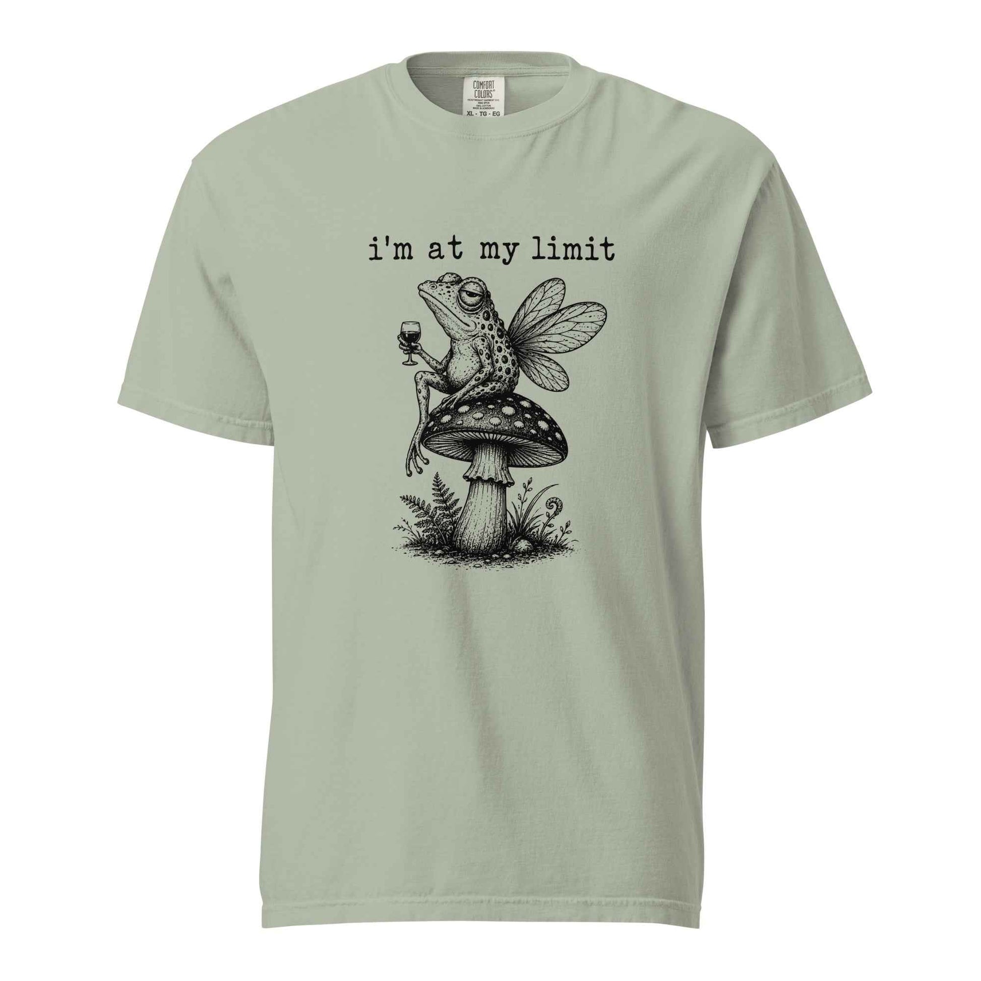 I’m At My Limit Fairy Frog T-Shirt