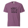 Berry red Funny fishing shirt outdoor angler graphic tee - fishing lover graphic t-shirt gift