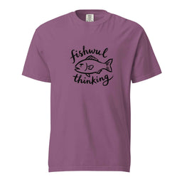 Berry red Funny fishing shirt outdoor angler graphic tee - fishing lover graphic t-shirt gift