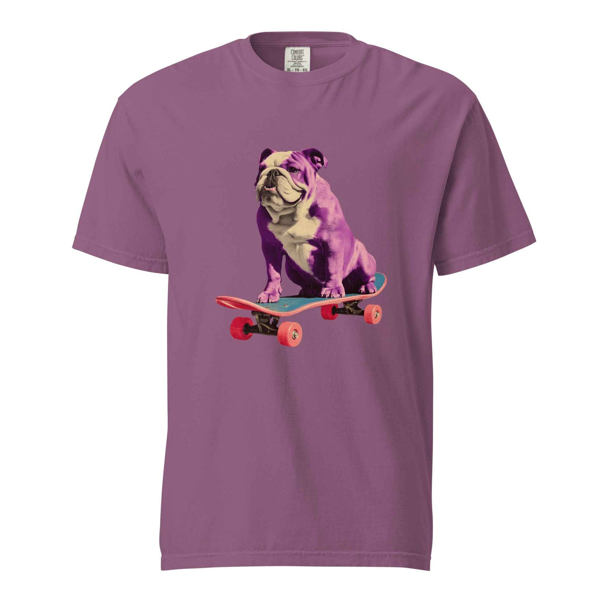 "The Urban Legend", Skateboarding English Bulldog T-shirt