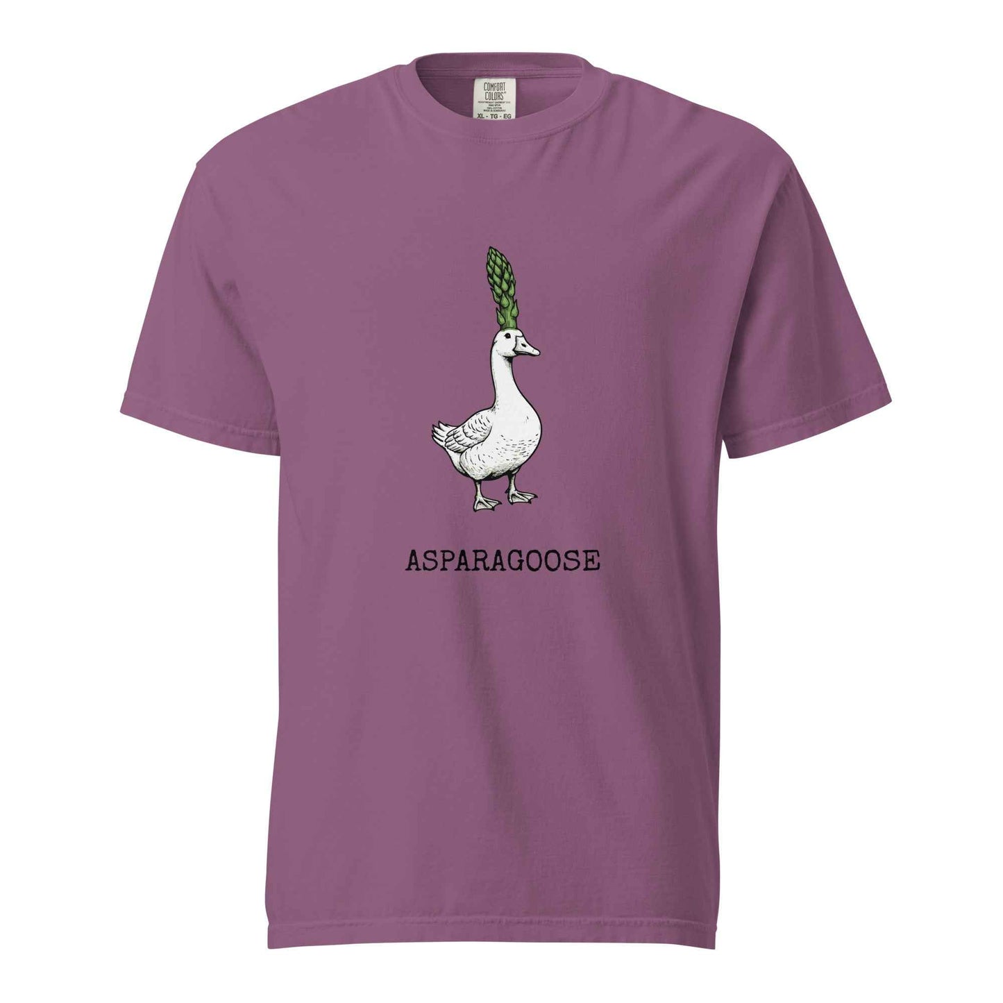 "The Asparagoose"  Hybrid Botanical Graphic t-shirt