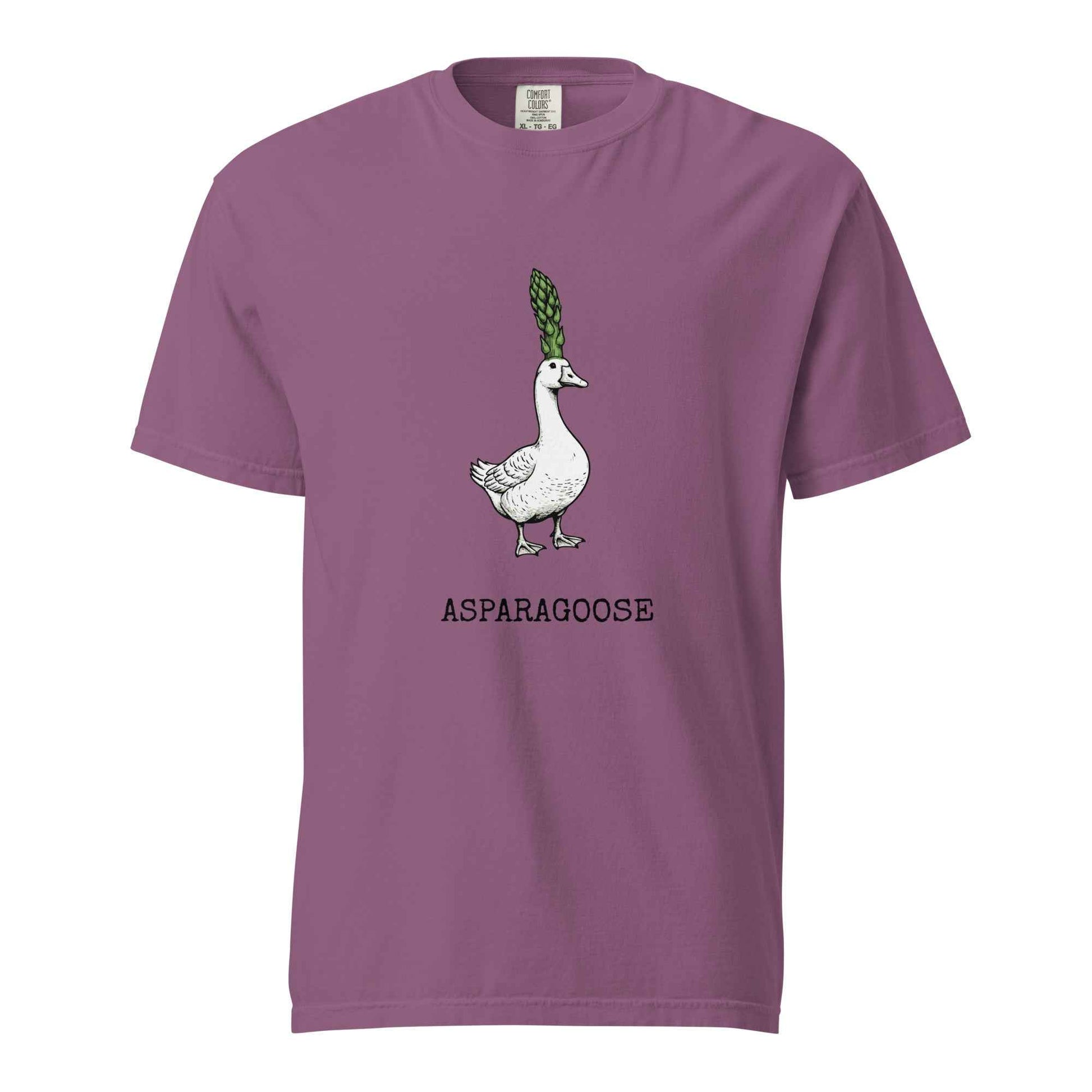 "The Asparagoose"  Hybrid Botanical Graphic t-shirt