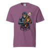 Berry red Punch 2030 Heart Core warrior monkey t-shirt - viral baby macaque tee
