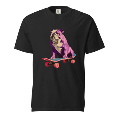 "The Urban Legend", Skateboarding English Bulldog T-shirt