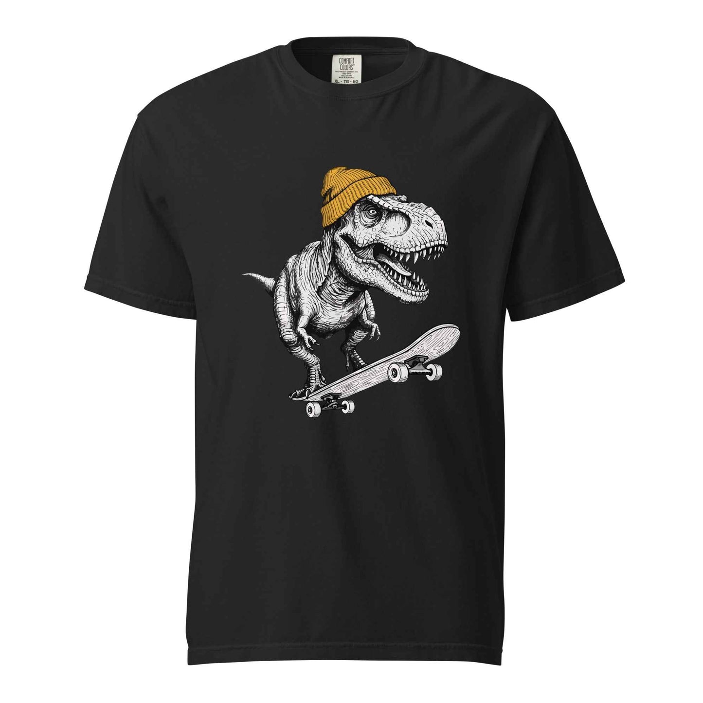 Skateboarding T Rex Sk8 Shirt - Prehistoric Skater Graphic Tee
