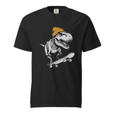 Skateboarding T Rex Sk8 Shirt - Prehistoric Skater Graphic Tee