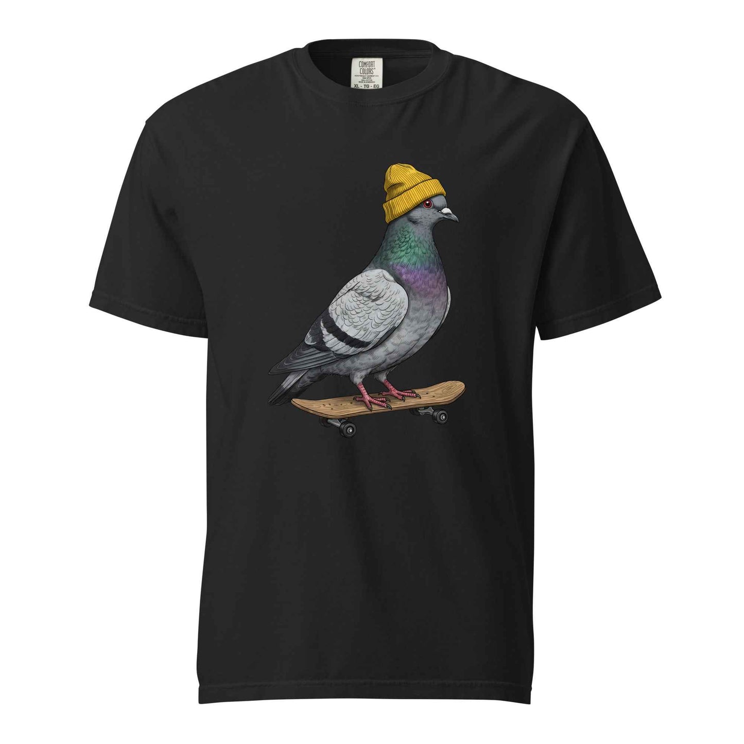 Skateboarding Pigeon T-Shirt