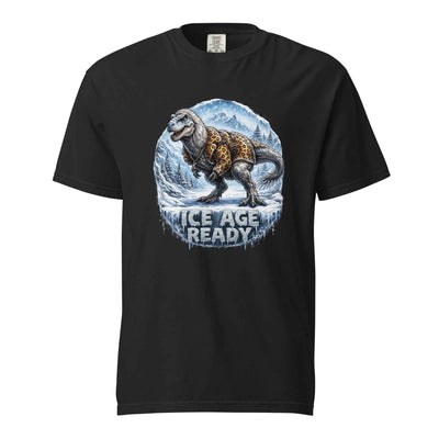 Ice Age Ready Yutyrannus T-Shirt. Feathered Dinosaur Graphic Tee