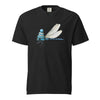 Dragonfly in a Beanie T-Shirt - Cute Insect Graphic Tee Black