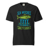 Sea Witches and Salty Souls Graphic T-Shirt Black