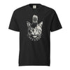Punk Cat T-Shirt, Funny Mohawk Cat
