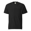 Just a t-shirt. Comfort Colors unisex garment-dyed heavyweight plain t-shirt with Radiant Art logo on right sleeve