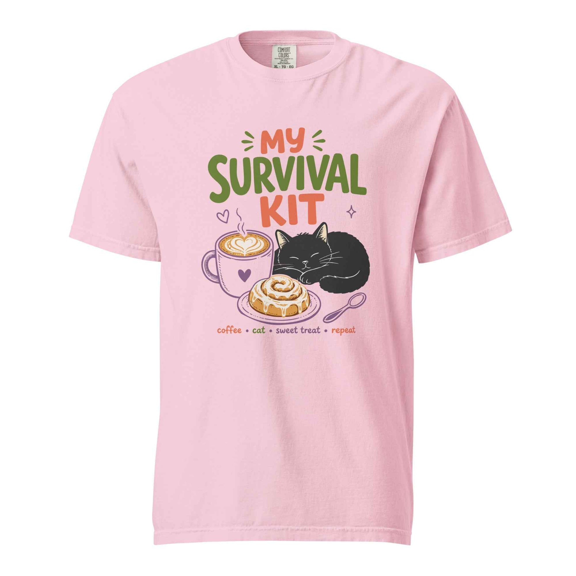My Survival Kit Coffee Cat Sweet Treat T-Shirt