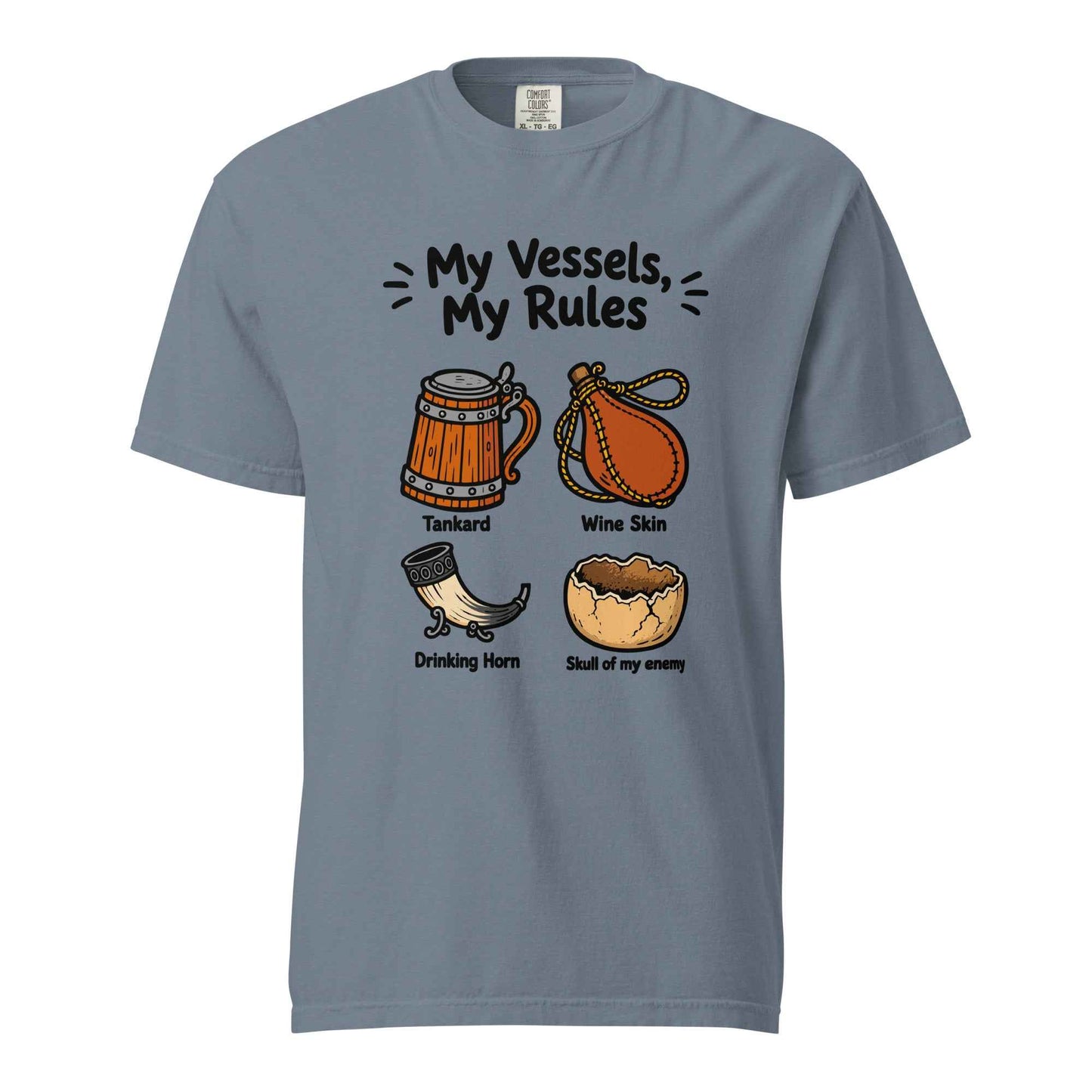 My Vessels My Rules T-Shirt, Viking Humor