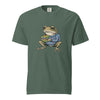 Funny Frog Rubik’s Cube T-Shirt, Retro Toad in Heart Sweater