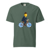 The Surreal Commute, Rene Magritte-Inspired Cycling T-shirt