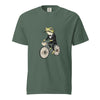 Salvador Dali Inspired Frog Shirt, Frog on Bicycle Tee