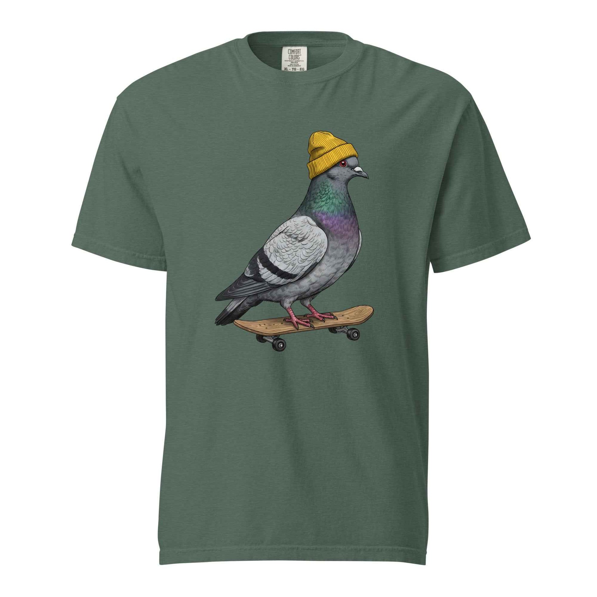 Skateboarding Pigeon T-Shirt