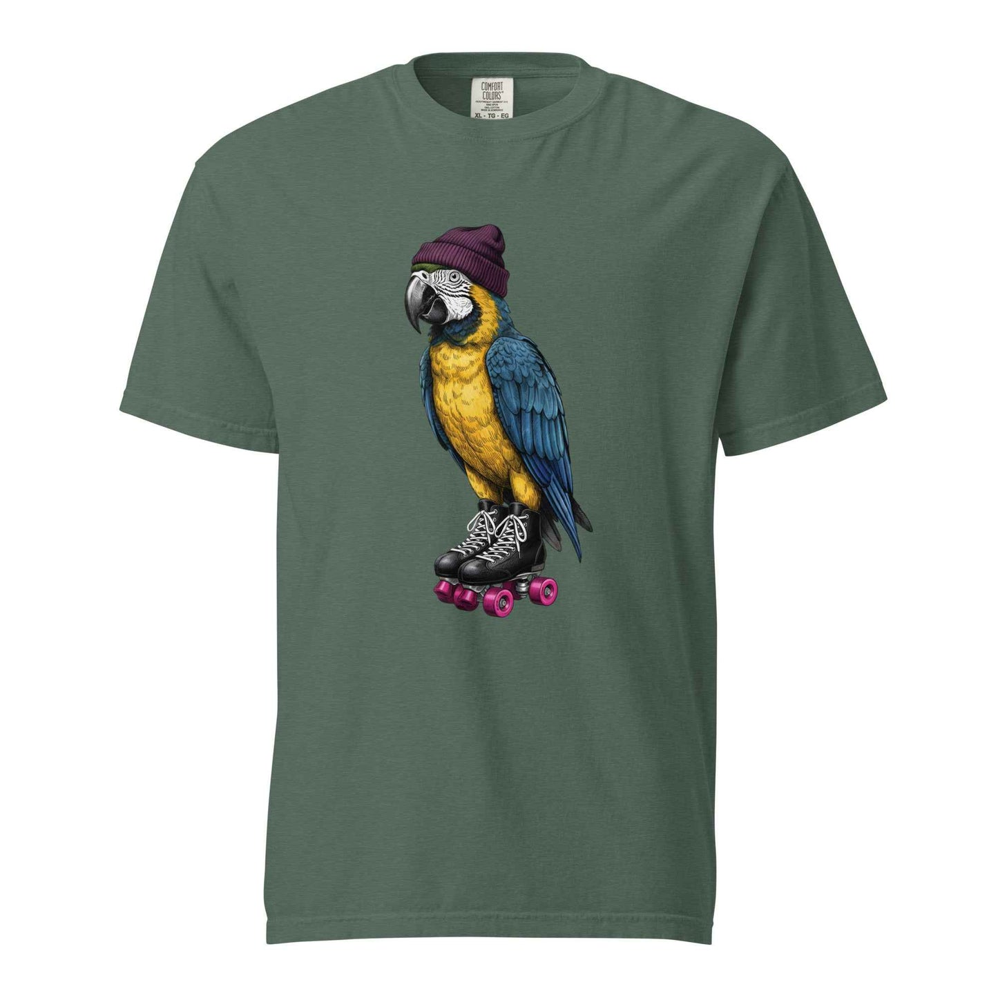 Roller Skating Parrot T-Shirt