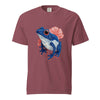Blue Tree Frog & Botanical Graphic Tee