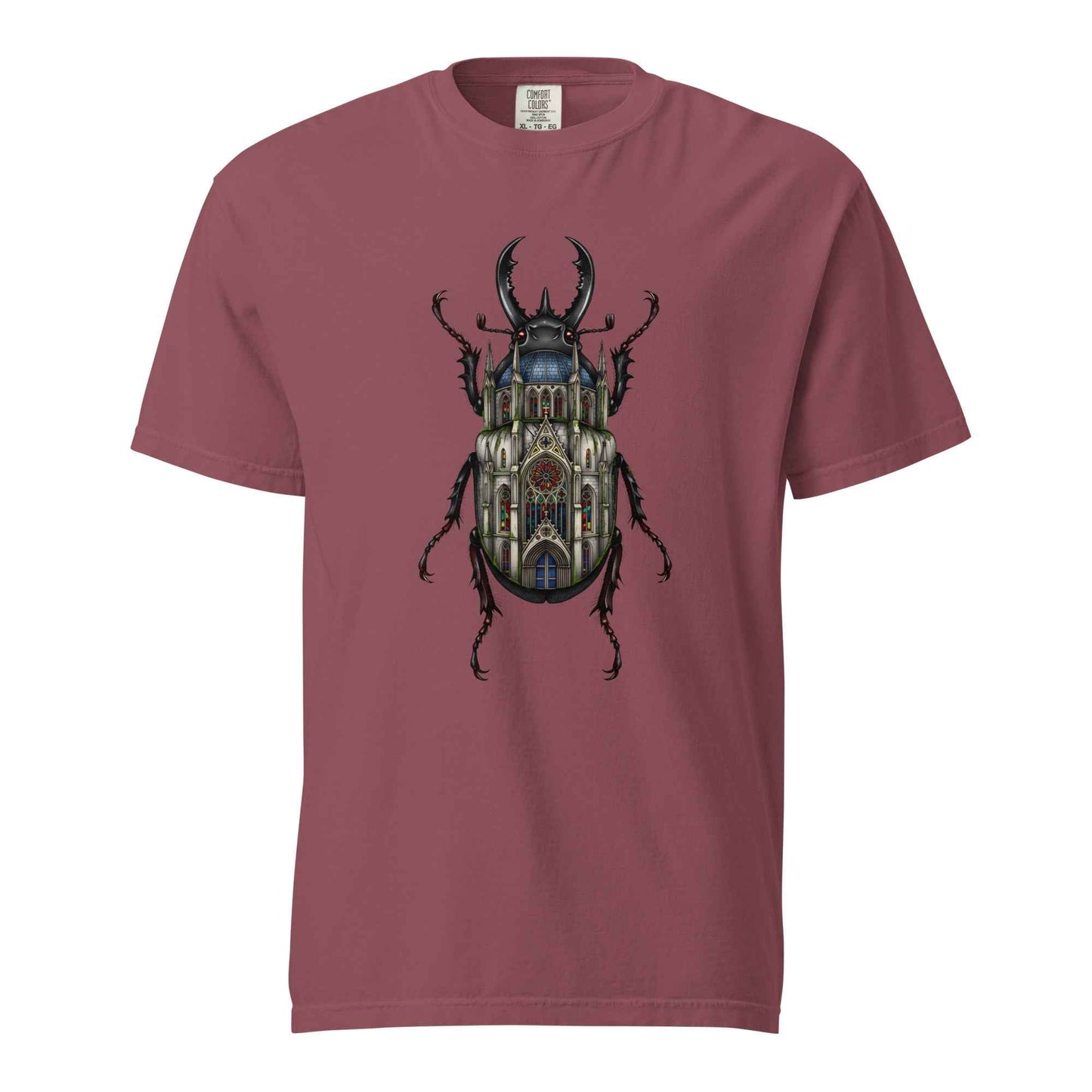 Gothic Cathedral Stag Beetle, Dark Academia Insect Style