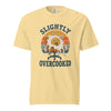 Funny Fried Egg Burnout T-Shirt, Slightly Overcooked Tee