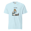 I’m Fine Cat Japanese Wave T-Shirt