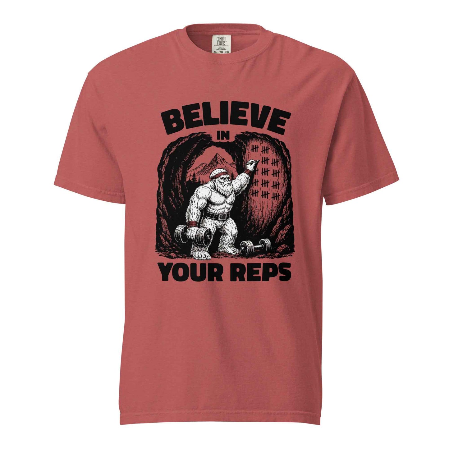Believe In Your Reps Yeti Gym T-Shirt