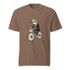 Salvador Dali Inspired Frog Shirt, Frog on Bicycle Tee