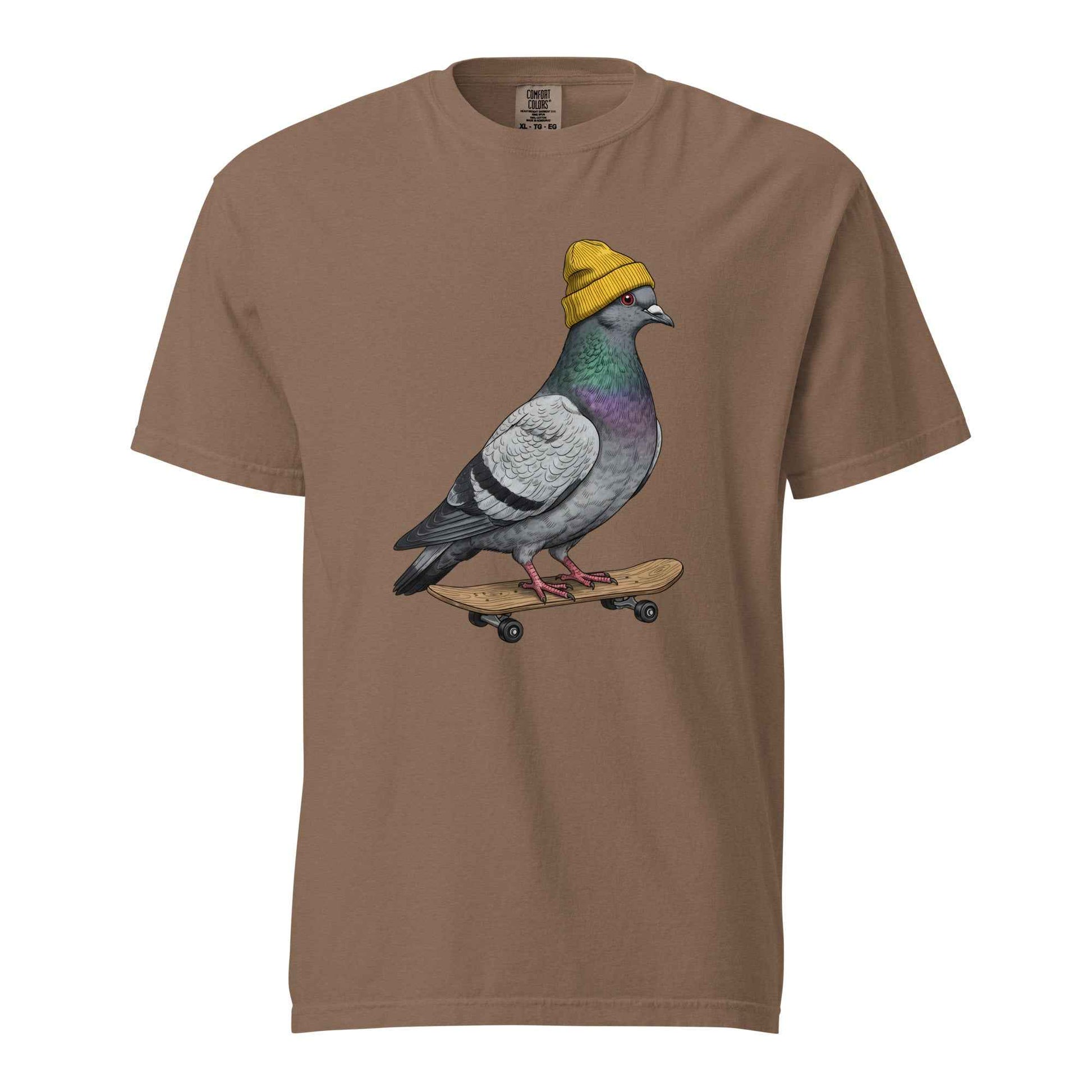 Skateboarding Pigeon T-Shirt