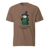 Frogwarts Wizard Frog T-Shirt. Fantasy Humor Tee