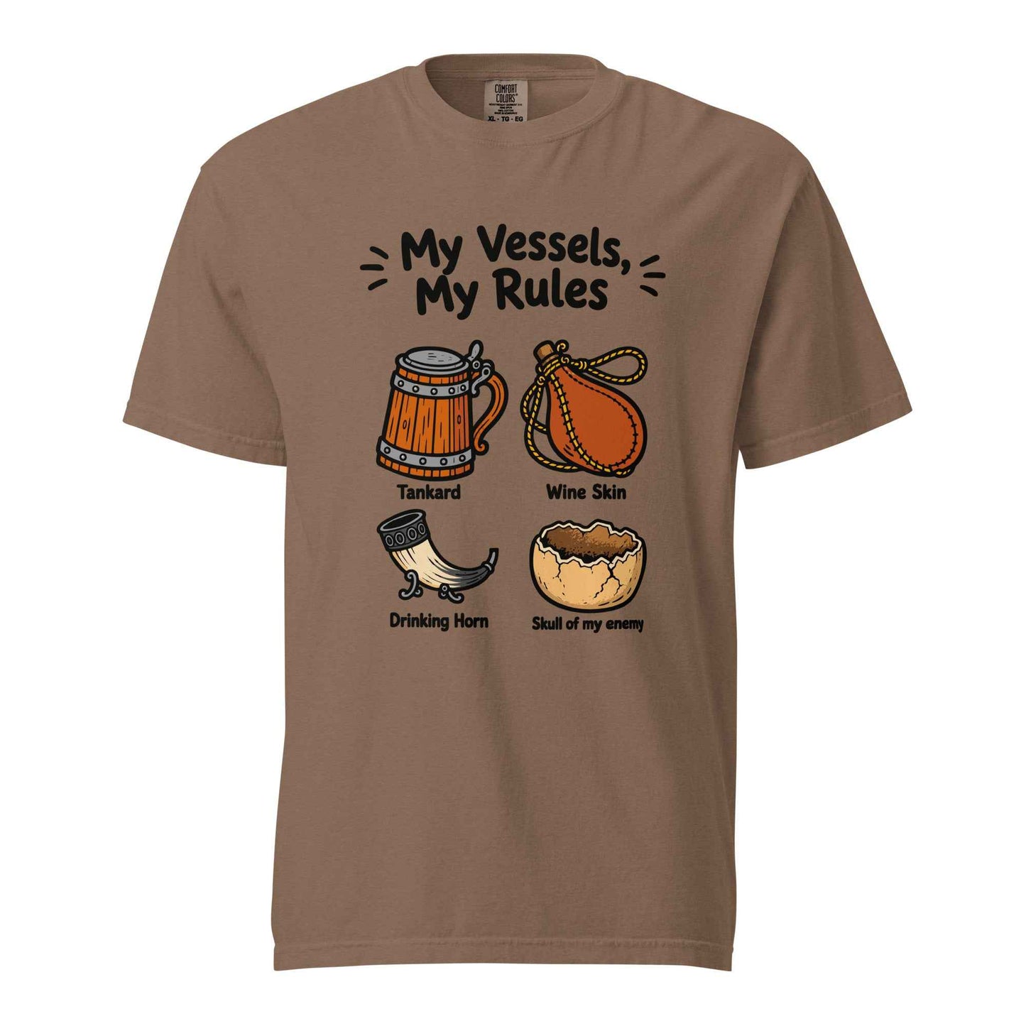 My Vessels My Rules T-Shirt, Viking Humor